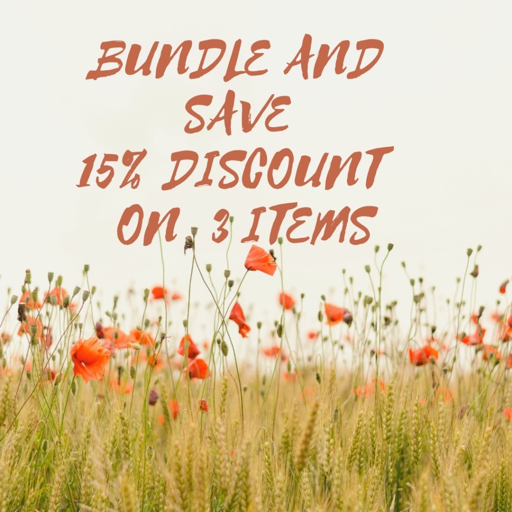 BUNDLE AND SAVE Not for sale